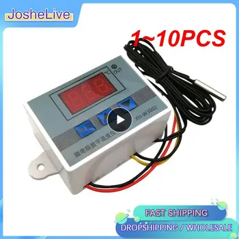 1~10PCS 24V 110V 220V Profesional W3002 Digital LED controladores de Temperatura de 10A Termostato Regulador de la XH-3002