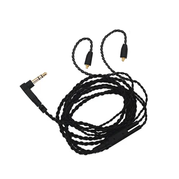 3.5 mm MMCX Cable los Cables de los Shure SE215 SE315 SE535 SE846 Auriculares se Enreda Dispositivos de Audio, Cables de