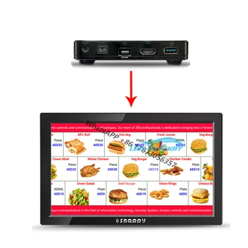 4K UHD Restaurante de Comida Rápida de Señalización Digital Menú Tableros de Media Player