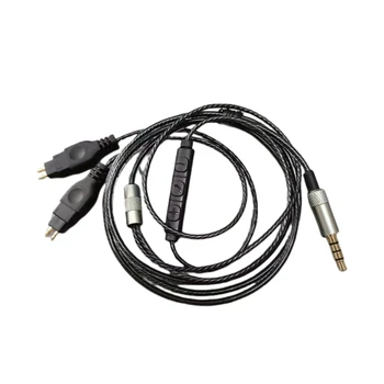 Actualización de Cable de Auriculares Cable de Repuesto para HD580 HD650 HD600 Cable de Auricular de envío de la Gota