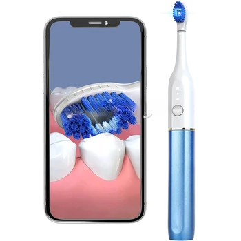 Cepillo de dientes eléctrico con cámara de megapíxeles y una lente macro ultrasónicos equipos electrónicos impermeable