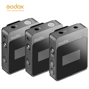 Godox MoveLink M1 M2 2.4 GHz Inalámbrico Lavalier Micrófono para Cámaras RÉFLEX Videocámaras de Smartphones y Tabletas para