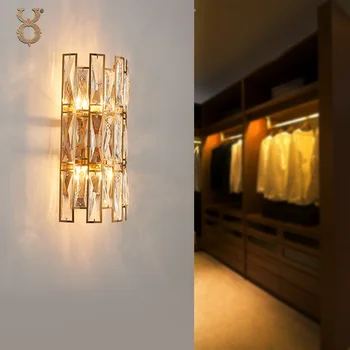 largo apliques de pared blanco de la correa de corea decoración de la habitación de cristal lámpara de pared iluminación de la luz del cuarto de baño retro led de luz de la pared exterior