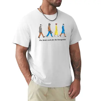 Las Aves de Trabajo Para La Burguesía, camisetas niños camisetas sudaderas camiseta de manga Corta camisetas divertidas para los hombres