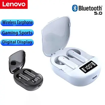 Lenovo Airbuds 4 Pro Touch Control Inalámbrico De Auriculares Bluetooth Auriculares Estéreo De Pantalla Digital De Auriculares Deporte Gaming Headsets