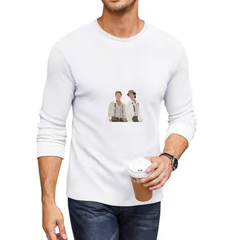 Nueva Stefan y Damon Larga T-Shirt camiseta personalizada camiseta negra camisetas camiseta de gran tamaño de los Hombres t-camisas
