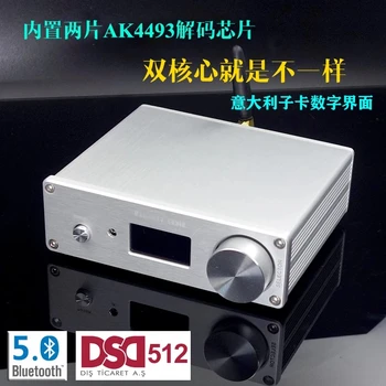 NUEVA SU9 de doble núcleo AK4493 DSD 512 Bluetooth 5.0 decodificador de DAC con amplificador de auriculares