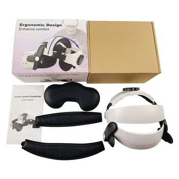 Para Oculus Quest2 MQ2 Headwear Reemplazable Ajustable de Actualización de Carga de la Élite Quest3 VR Reemplazo