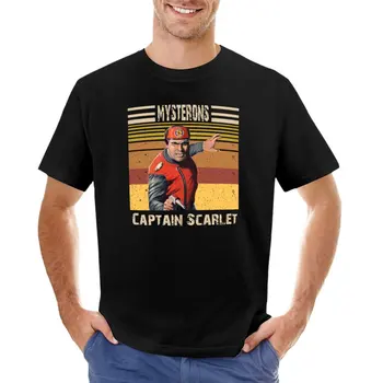 Rara Capitán Escarlata Mysterons T-Shirt camisetas personalizadas camiseta hombre