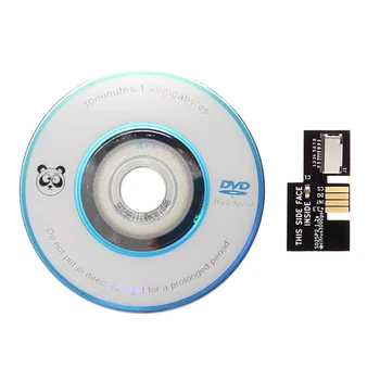 SD2SP2 Adaptador de la Tarjeta del TF Lector de Reemplazo+Suiza Disco de Arranque de Mini DVD para la Nintendo Gamecube NTSC-U/NTSC-J/PAL Juego de Accesorios