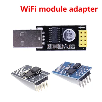 USB Para WiFi ESP8266 Consejo para el Desarrollo del Módulo de Soporte de Sistemas Windows ESP-01 Adaptador de 1000uF de estado Sólido Condensador